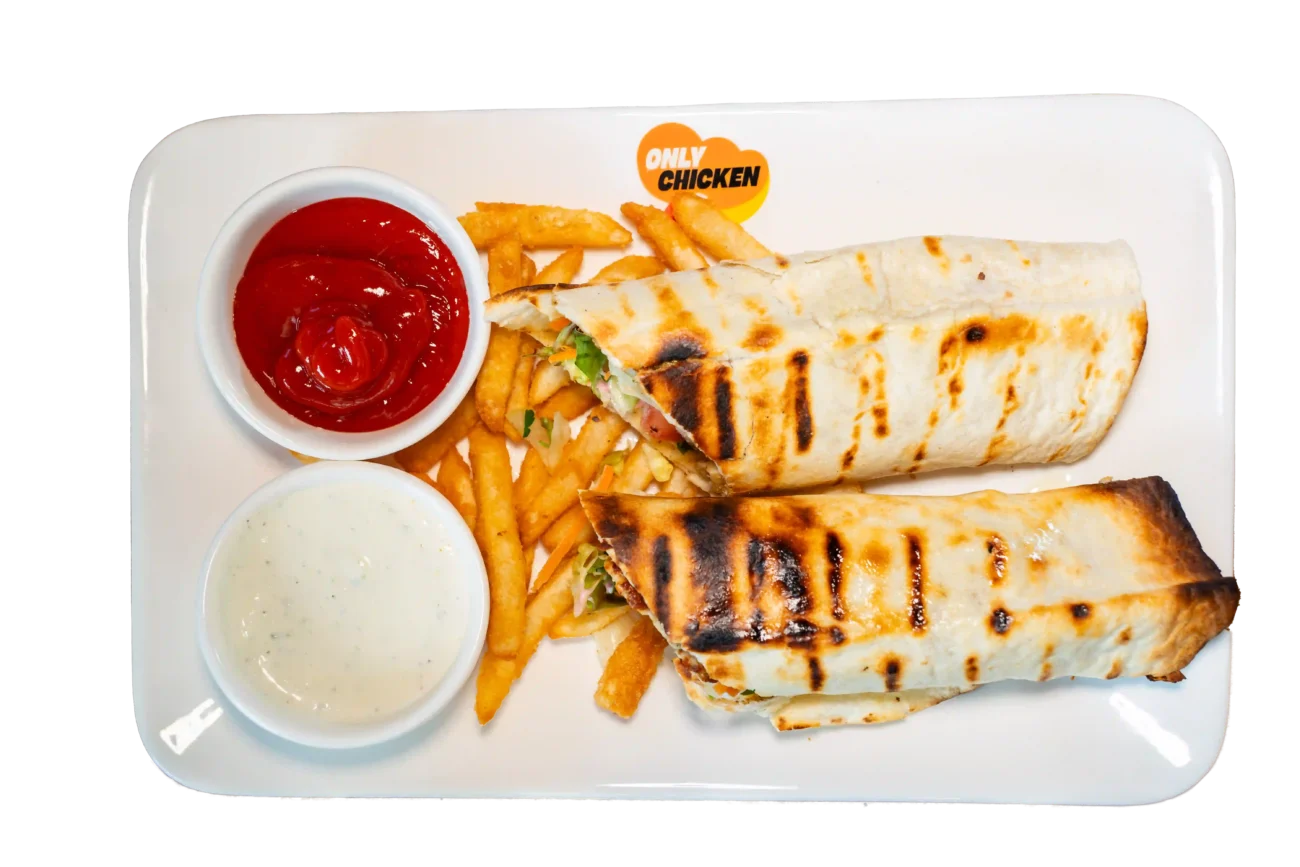 Chicken Kabob Wrap