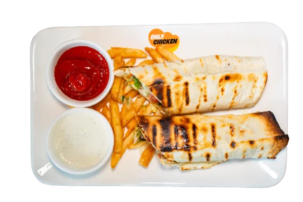 Chicken Kabob Wrap